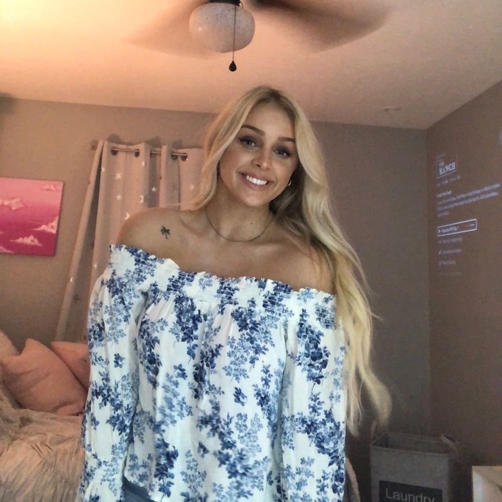 Off the shoulder top